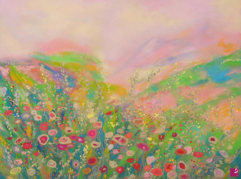 quadri in vendita online - Flowers as planets - 413