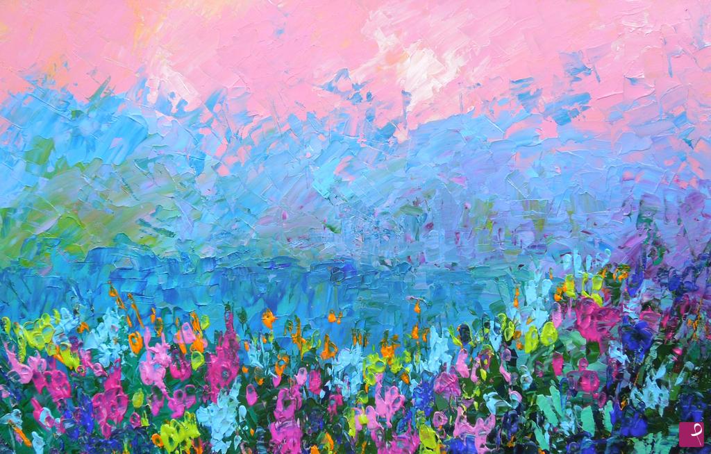 quadri in vendita online - Flowers by the sea - 384