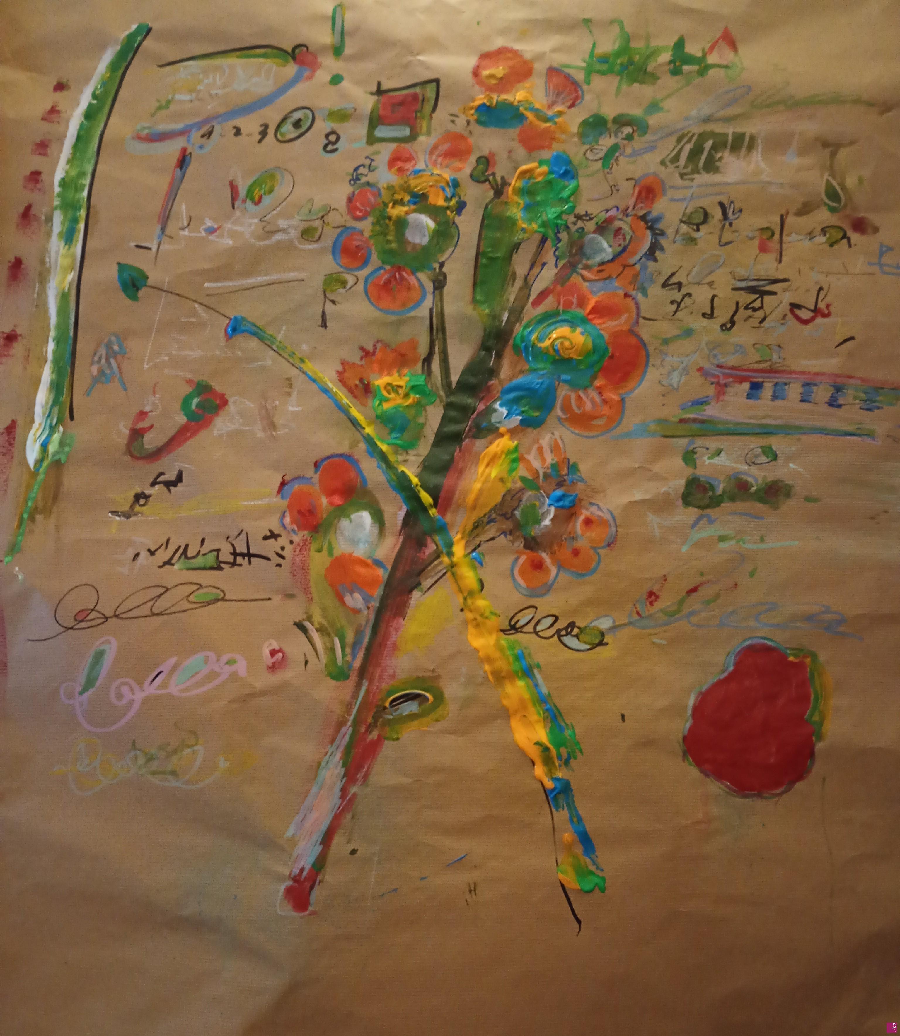 quadri in vendita online - Flowers Complex