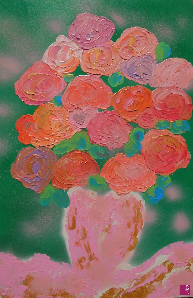 quadri in vendita online - Flowers for Holy Thursday - 351