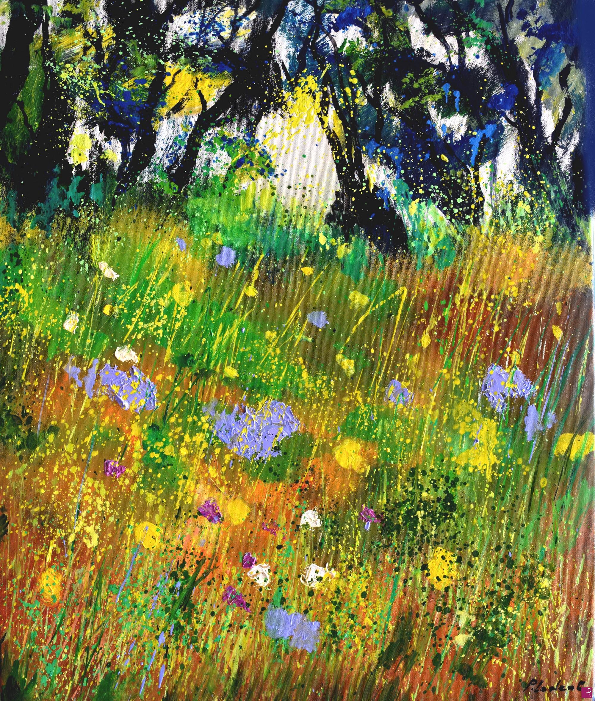 quadri in vendita online - Flowers in the wood 56