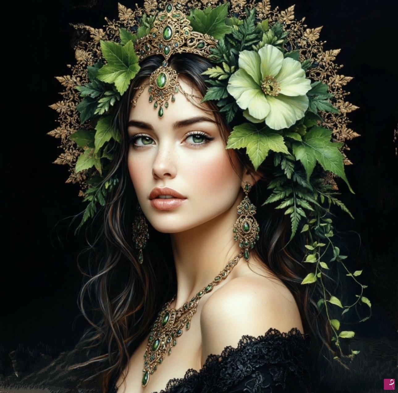 quadri in vendita online - Flowers princess