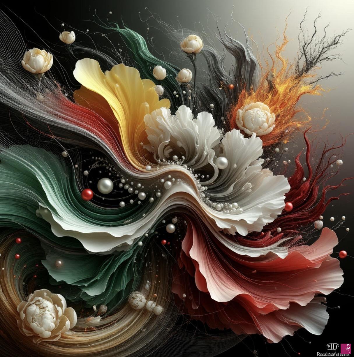 quadri in vendita online - Flowers tree 