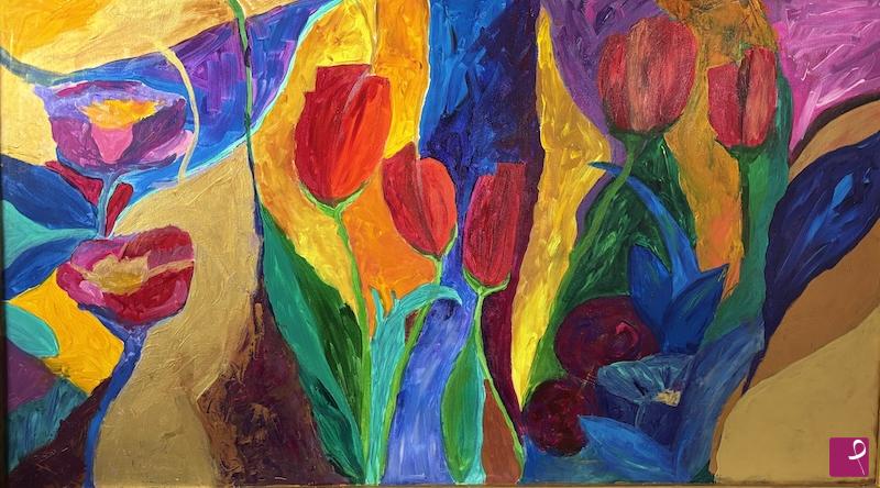 quadri in vendita online - Flowers'dance
