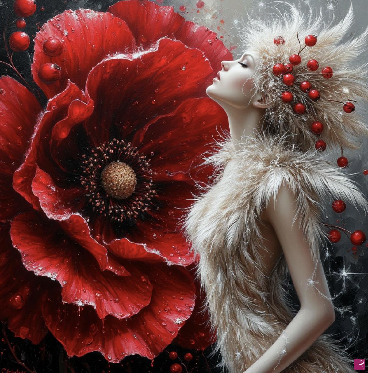 quadri in vendita online - fluff, feathers, fur, flowers, beauty, exoticism2