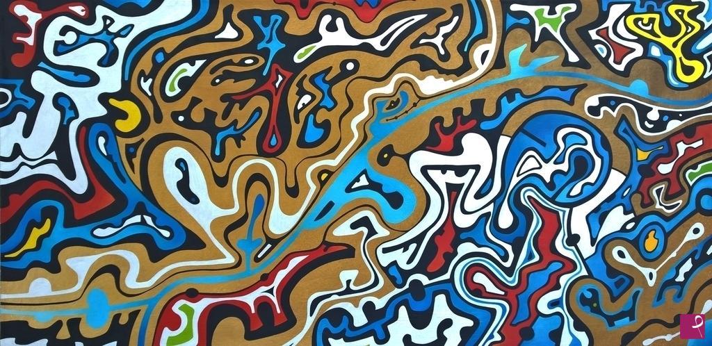 quadri in vendita online - Fluid Improvisation