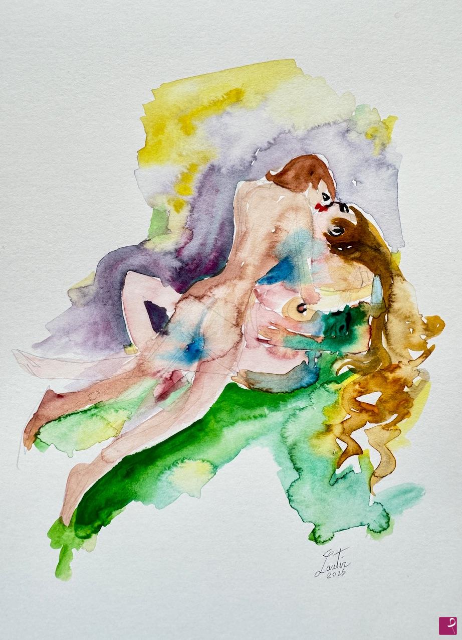 quadri in vendita online - FLUID LOVERS .4