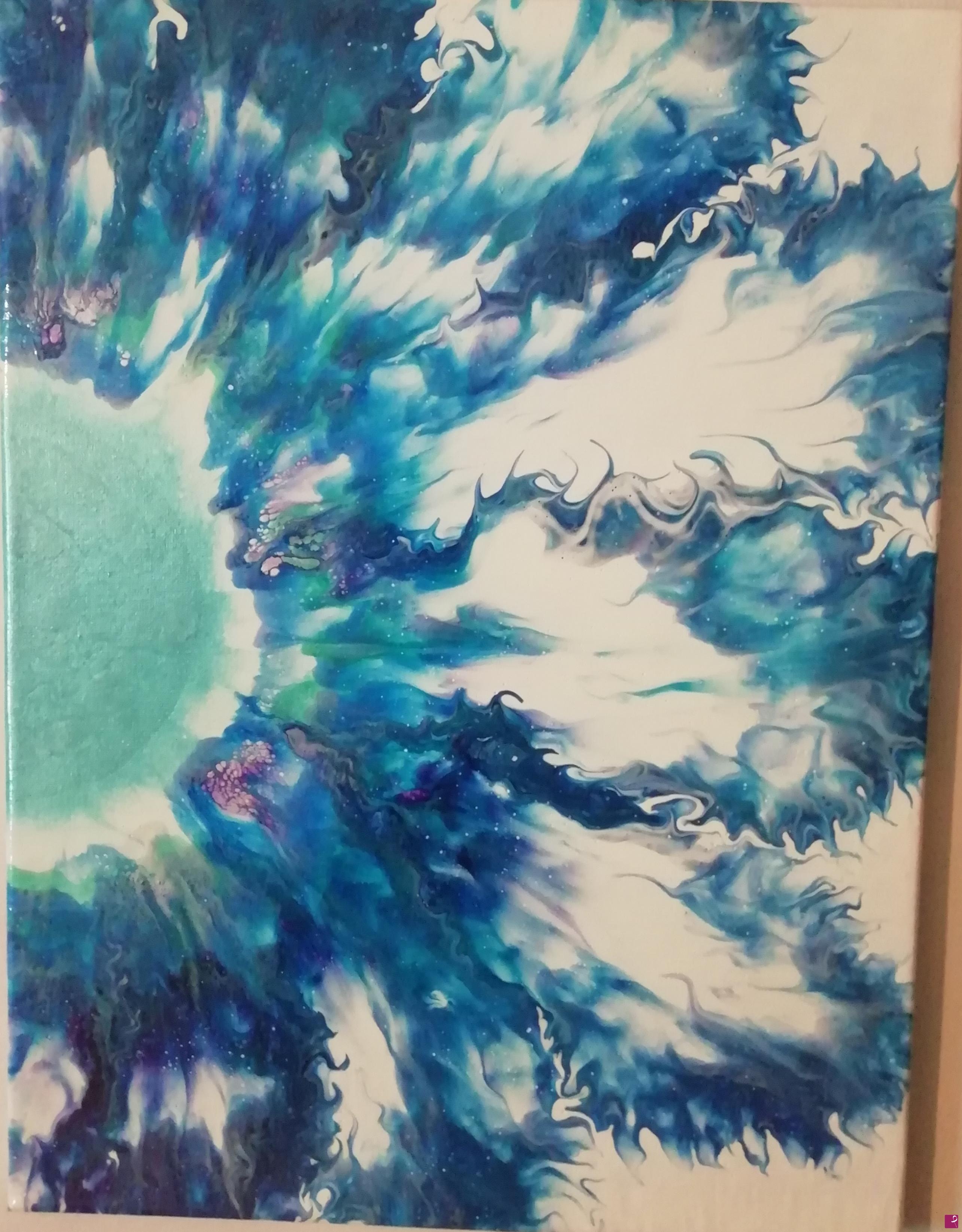 quadri in vendita online - Fluid painting n.27
