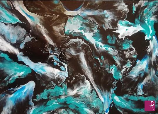 quadri in vendita online - Fluidpainting n.54