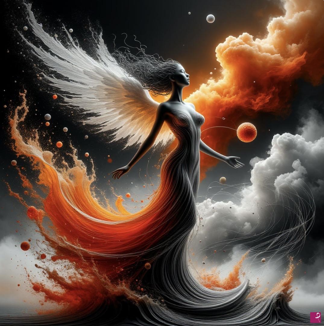quadri in vendita online - Fly Angel 