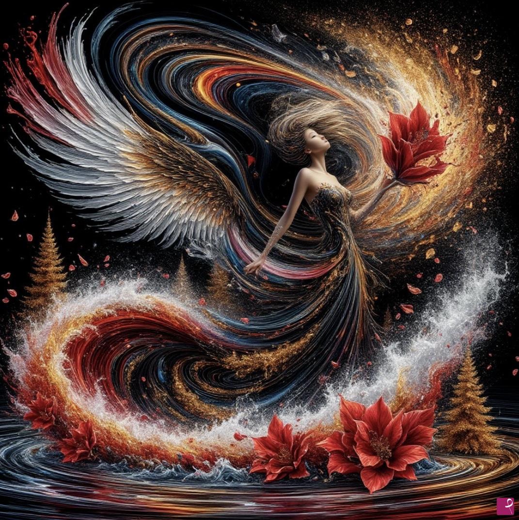 quadri in vendita online - Flying in a dream