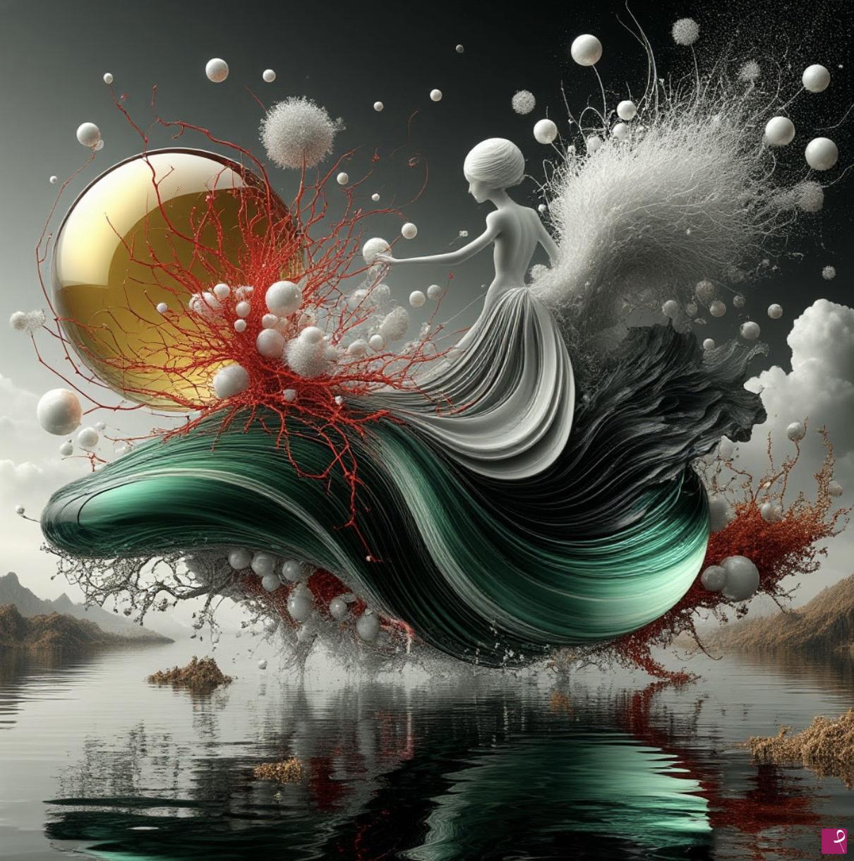 quadri in vendita online - Flying in a dream