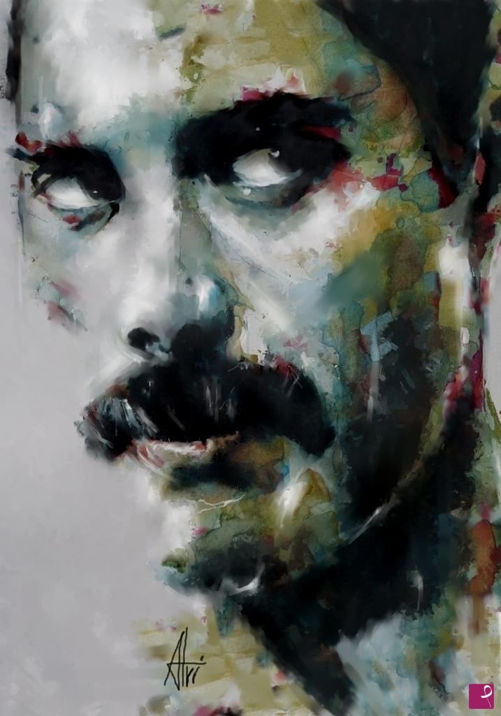 quadri in vendita online - F.Mercury  (Queen)