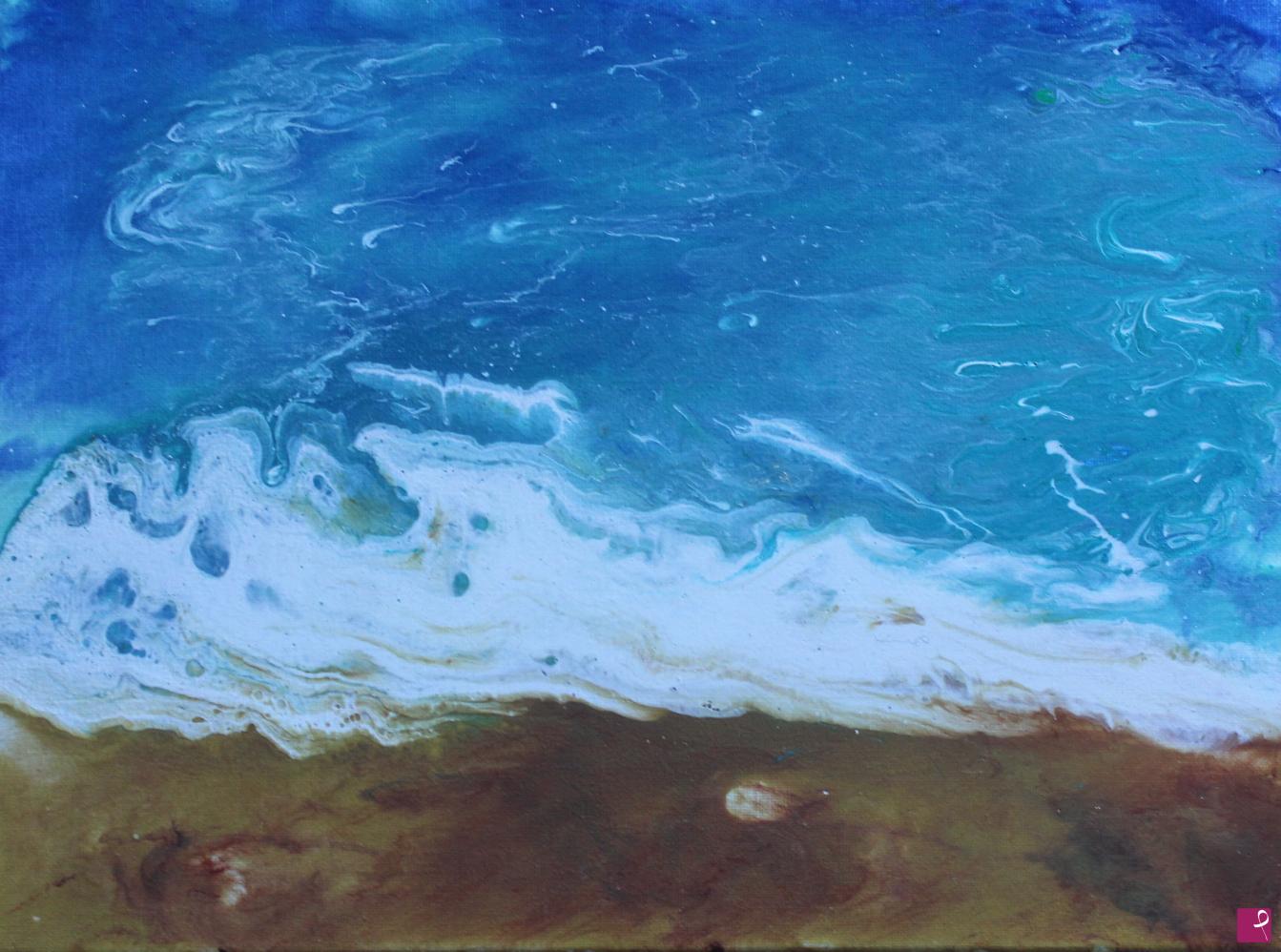quadri in vendita online - Foamy Waves 