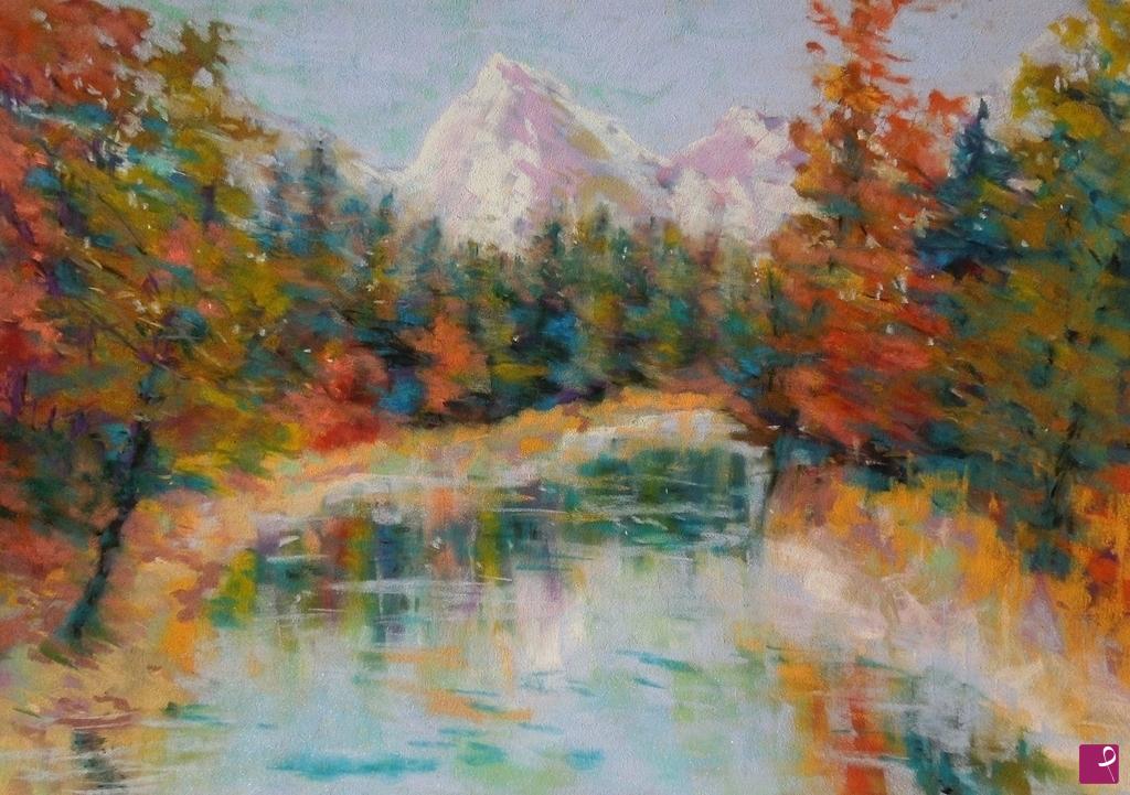 quadri in vendita online - Foglie d'autunno - 43
