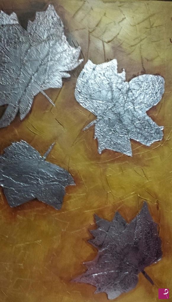 quadri in vendita online - Foglie d'autunno