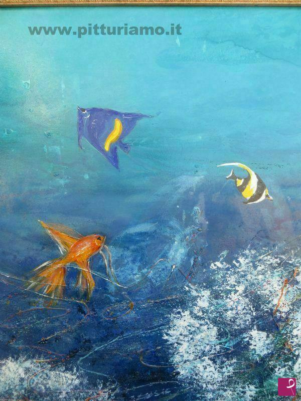 quadri in vendita online - Fondale Marina