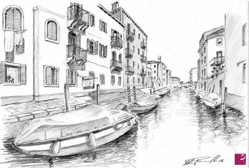 quadri in vendita online - Fondamenta Battello Ve