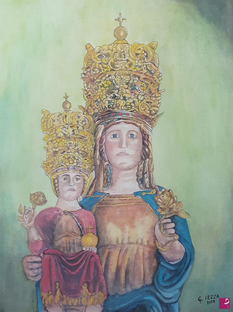 quadri in vendita online - Fontanarosa Madonna SS Misericordia  (2018)