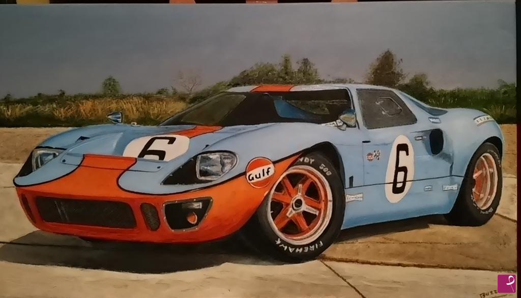 quadri in vendita online - Ford gt 40