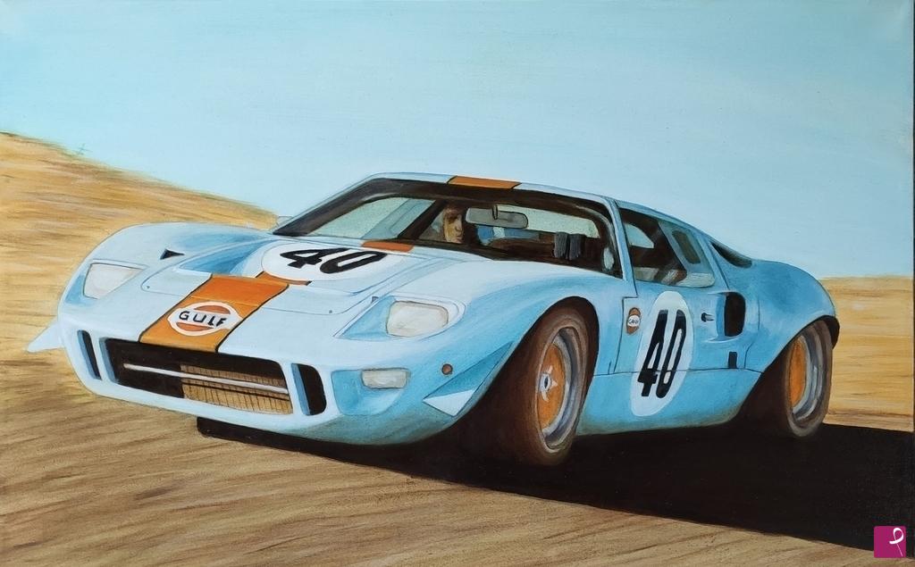 quadri in vendita online - Ford GT40