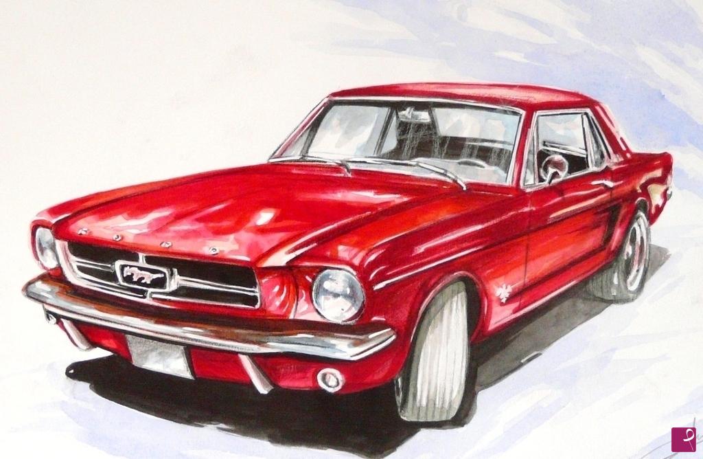 quadri in vendita online - FORD MUSTANG