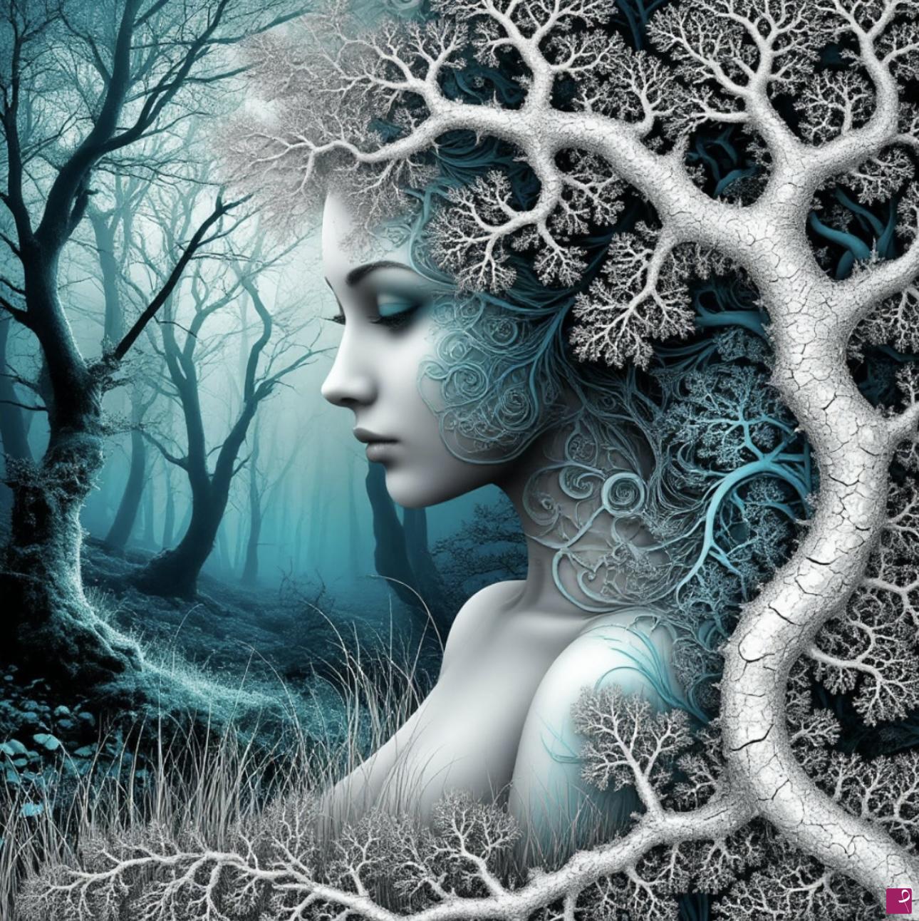 quadri in vendita online - Forest fairy 