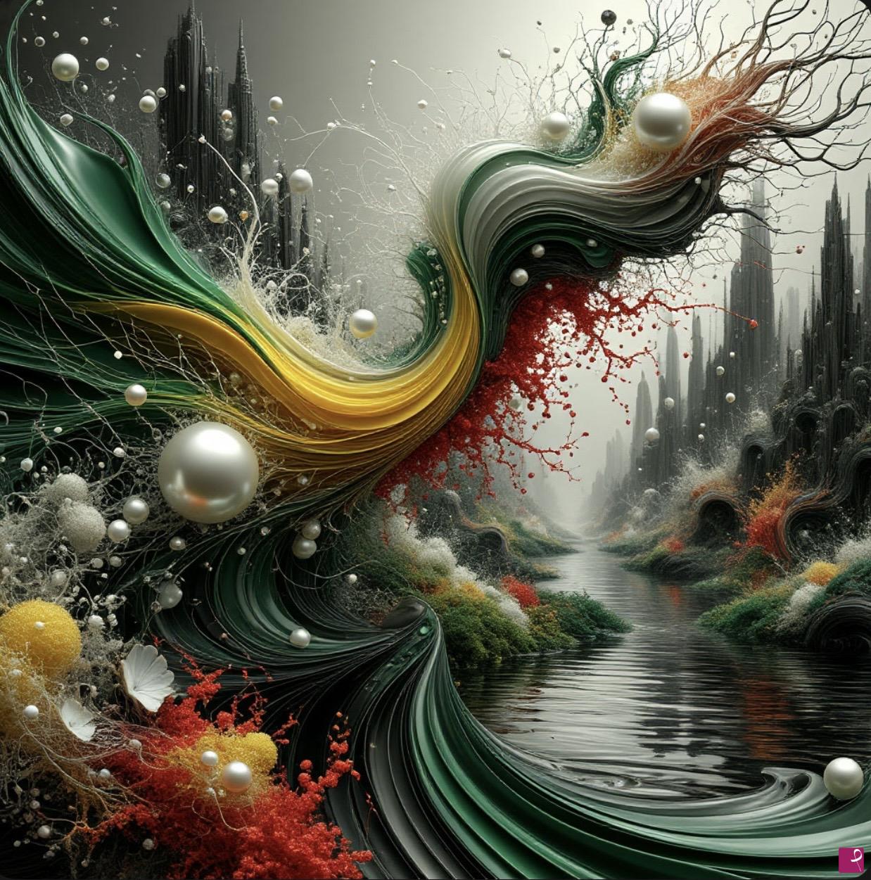 quadri in vendita online - Forest Swamps