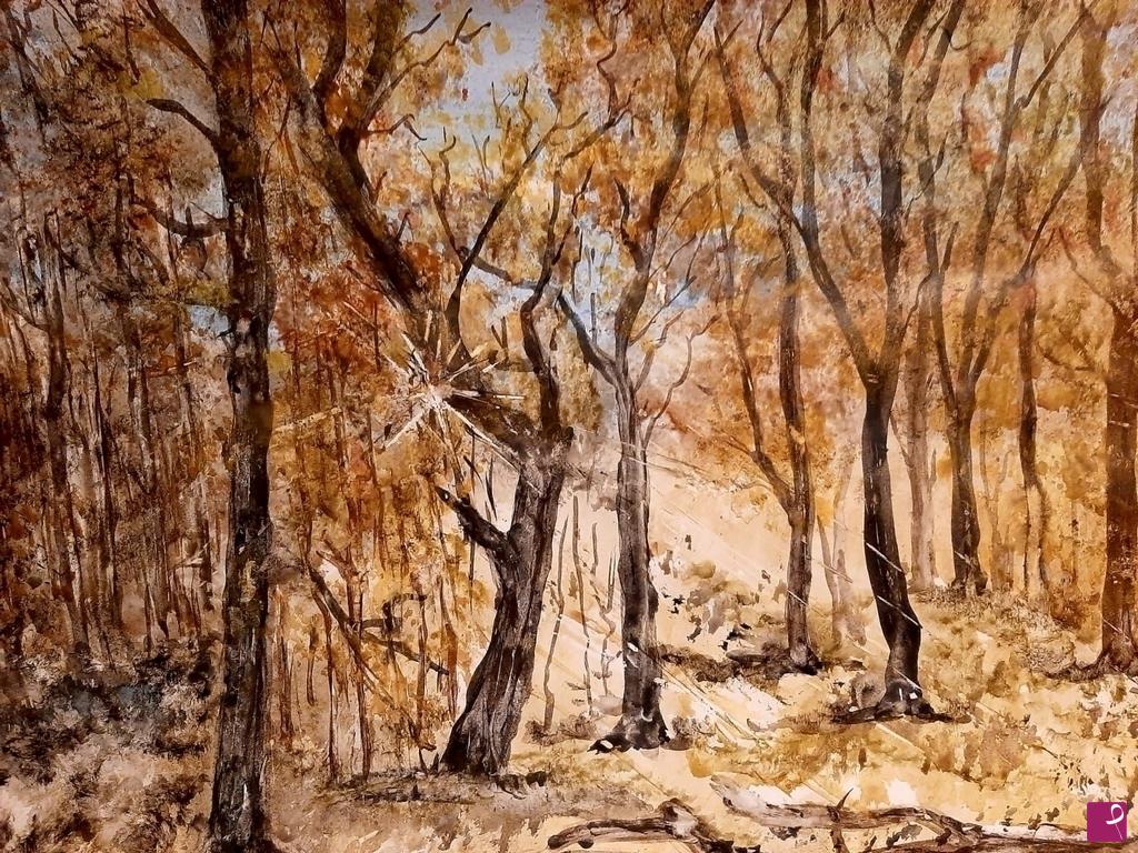 quadri in vendita online - Foresta
