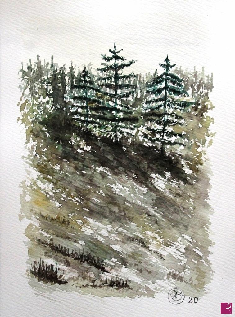 quadri in vendita online - Foresta