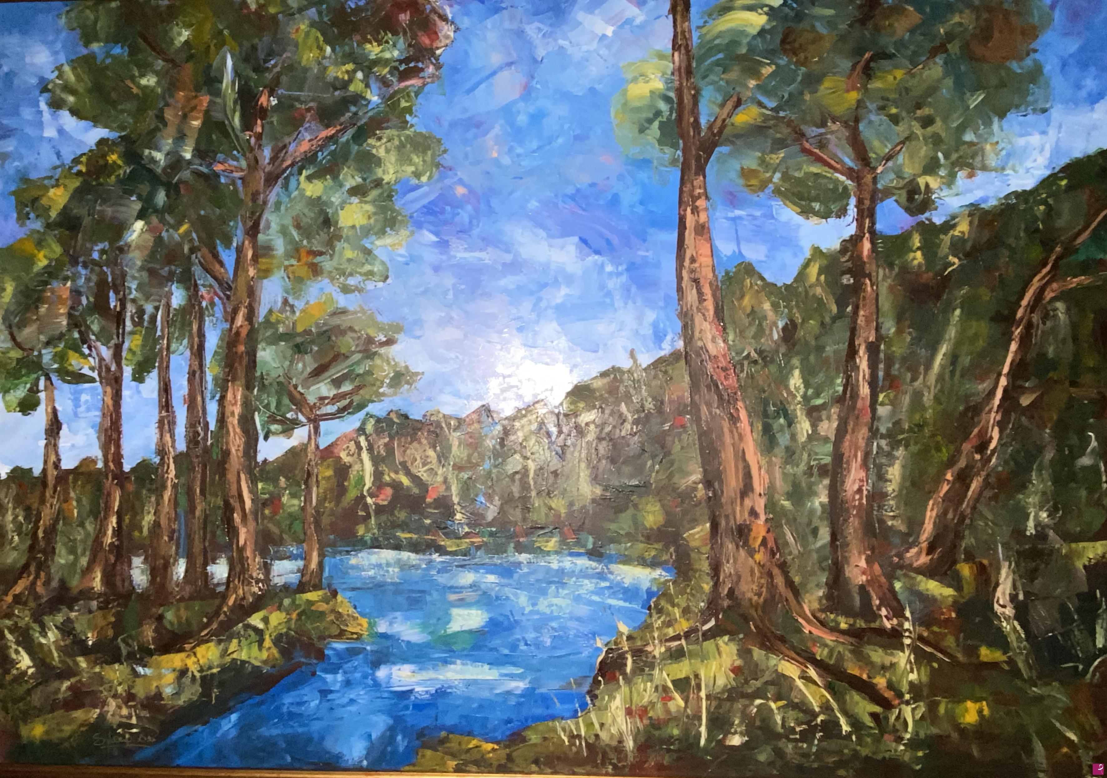 quadri in vendita online - Foresta 