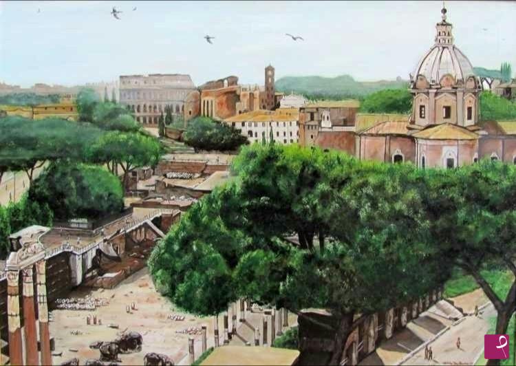 quadri in vendita online - Fori Imperiali