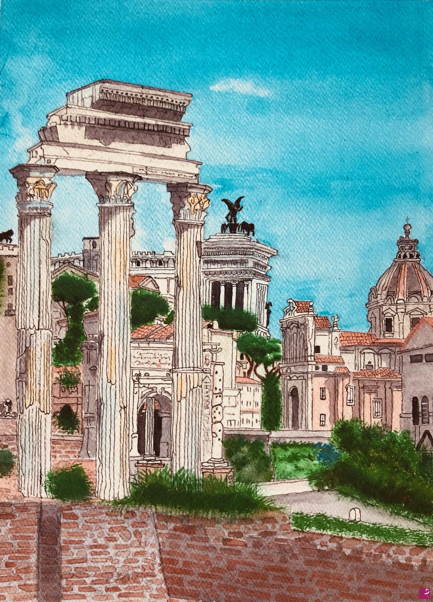 quadri in vendita online - Fori Romani