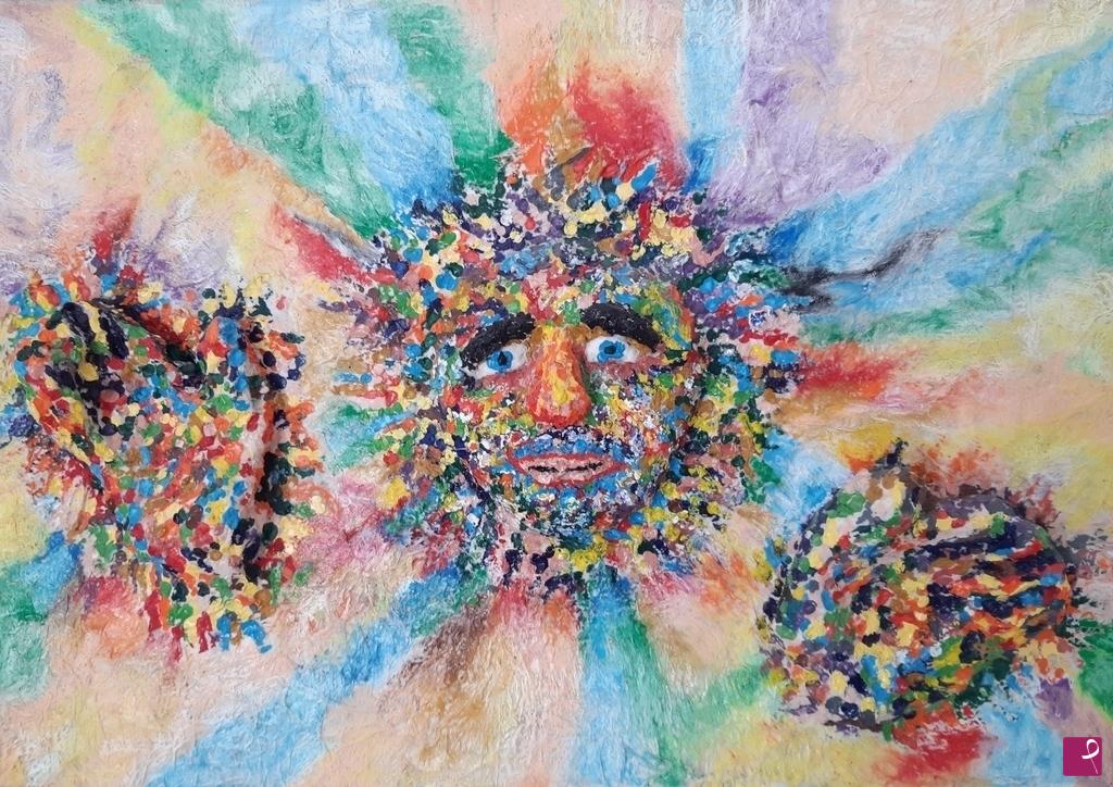 quadri in vendita online - Forma viva tra i colori