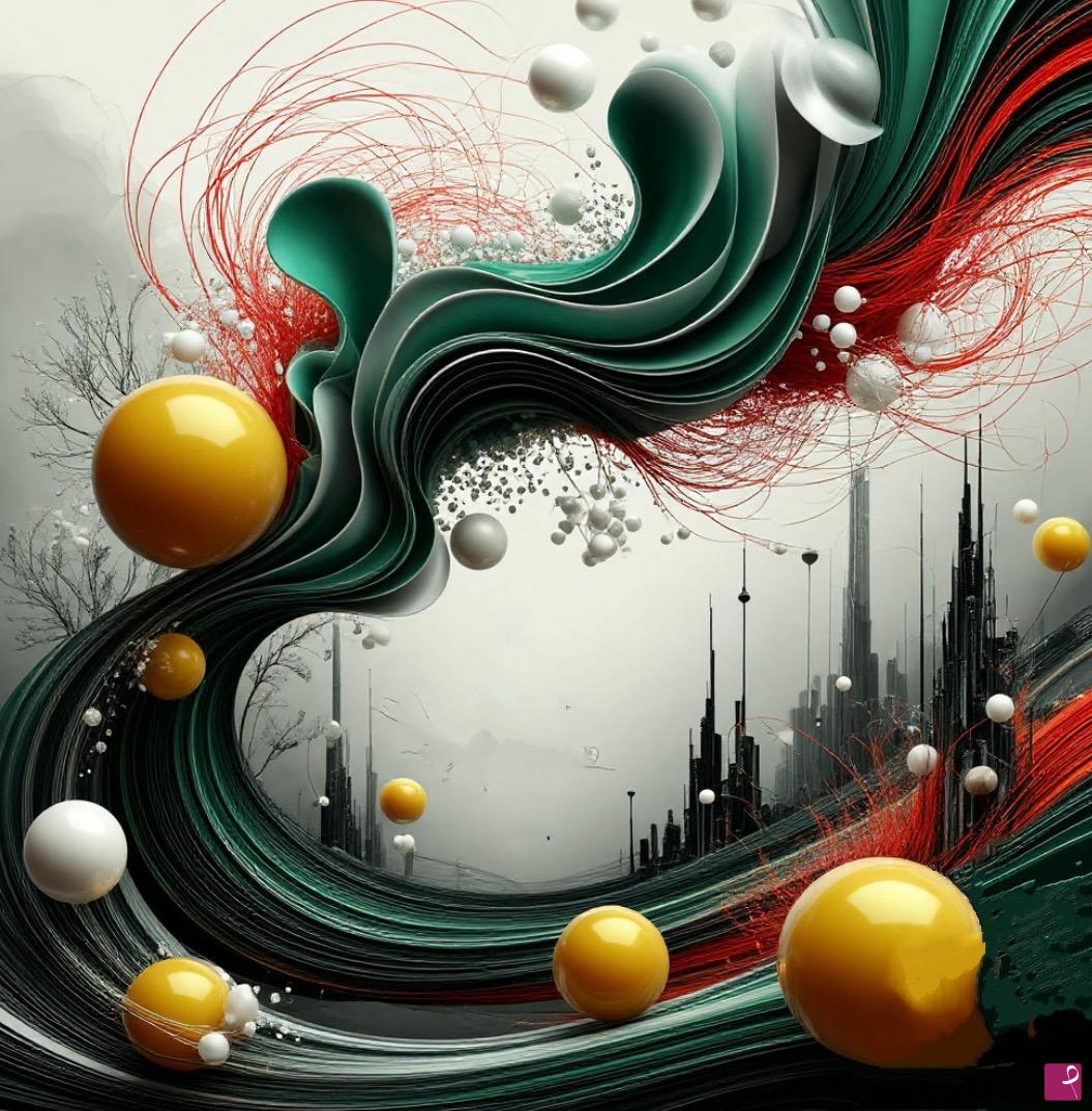 quadri in vendita online - Formation of a tornado