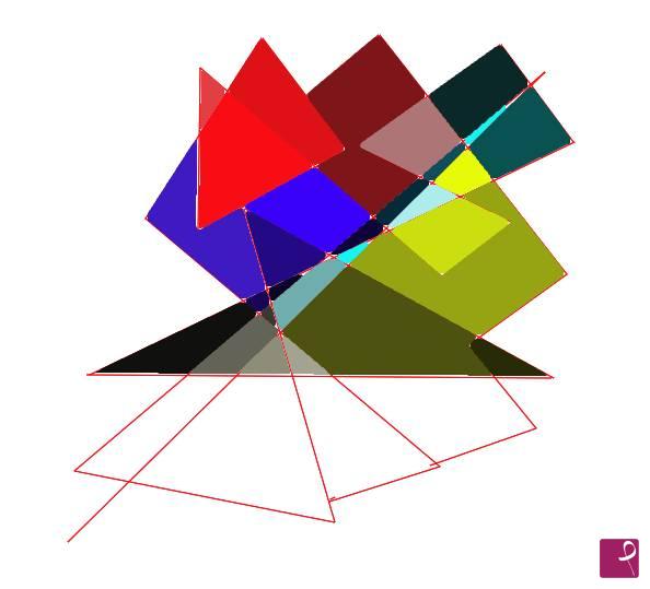 quadri in vendita online - FORME TRIANGOLARI