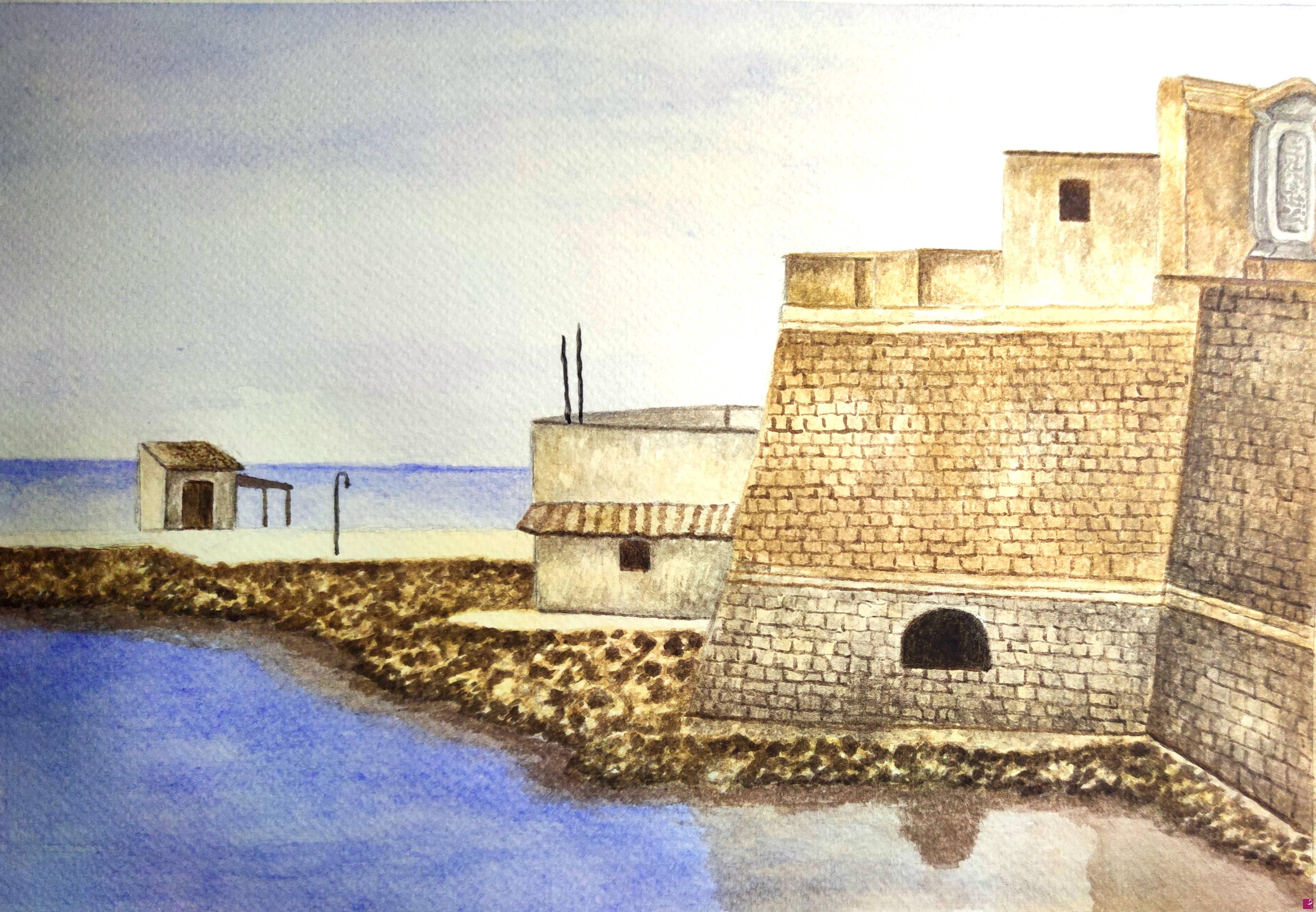 quadri in vendita online - Fortino Sant'Antonio (Bari 1900 circa)