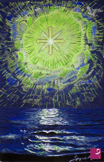 quadri in vendita online - Fotoelaborazione digitale: “Spiritualità-11”  2023