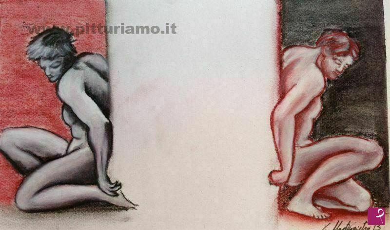 quadri in vendita online - Fra il bene e il male