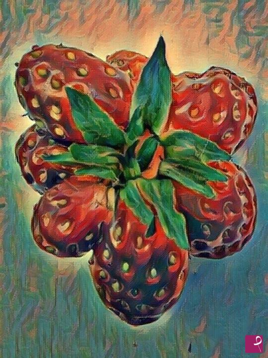 quadri in vendita online - FRAGOLA   STRANA