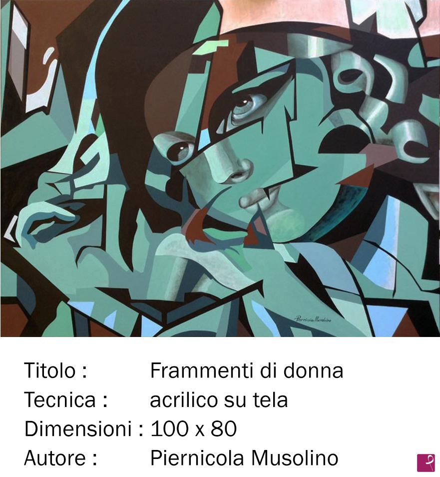 quadri in vendita online - Frammenti di donna