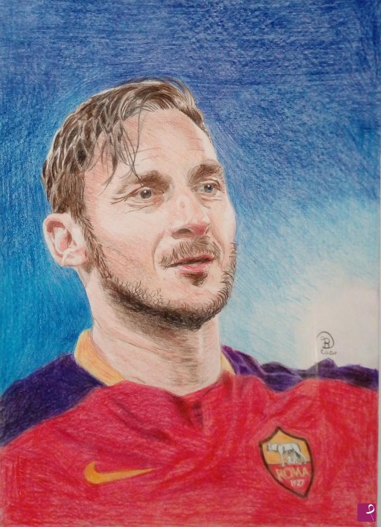 quadri in vendita online - Francesco Totti