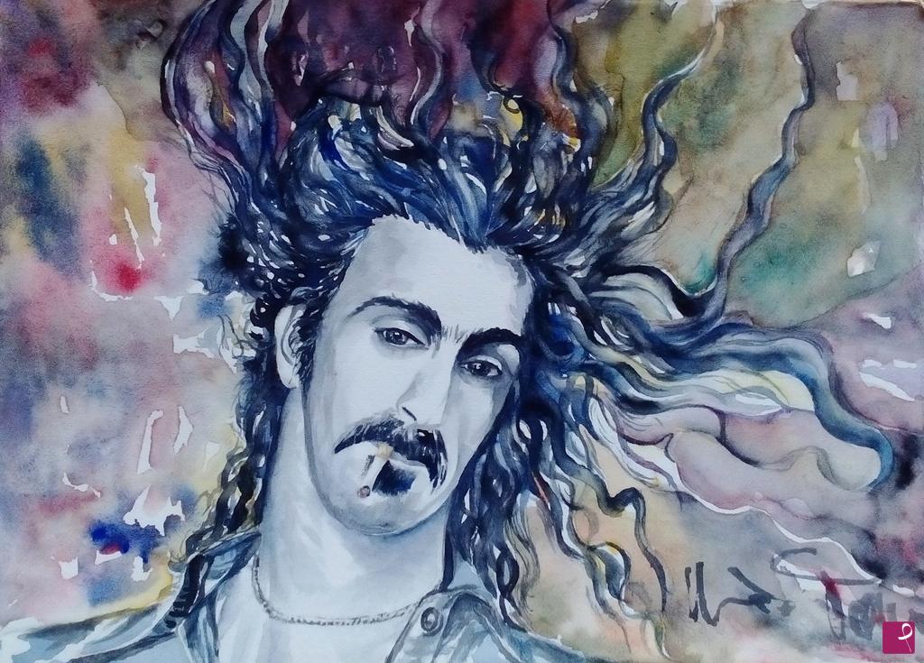 quadri in vendita online - Frank Zappa