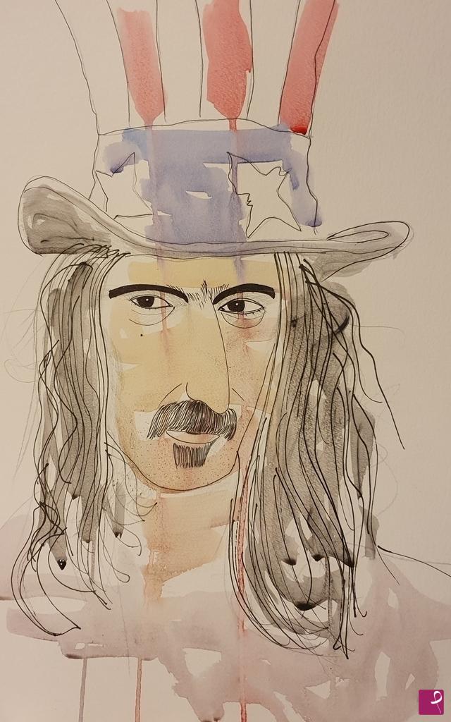 quadri in vendita online - Frank Zappa
