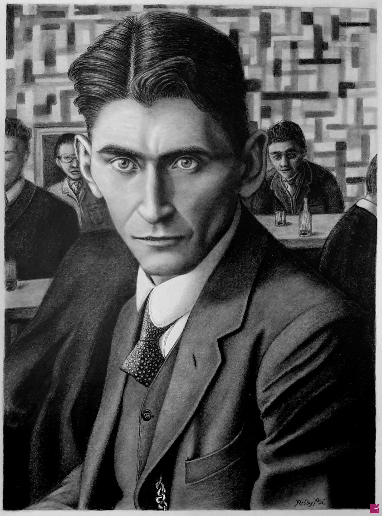 quadri in vendita online - Franz Kafka 