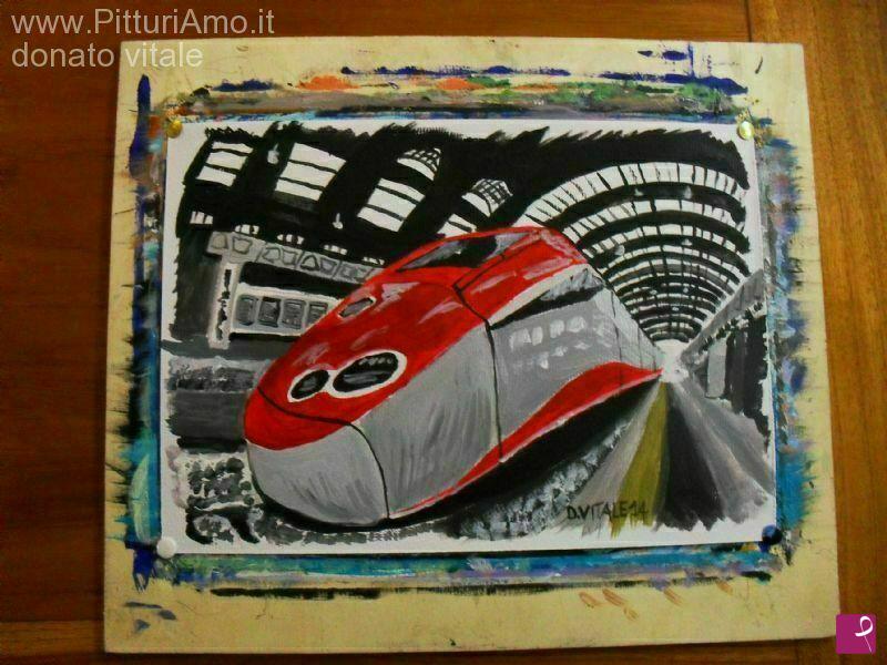 quadri in vendita online - frecciarossa a Milano centrale