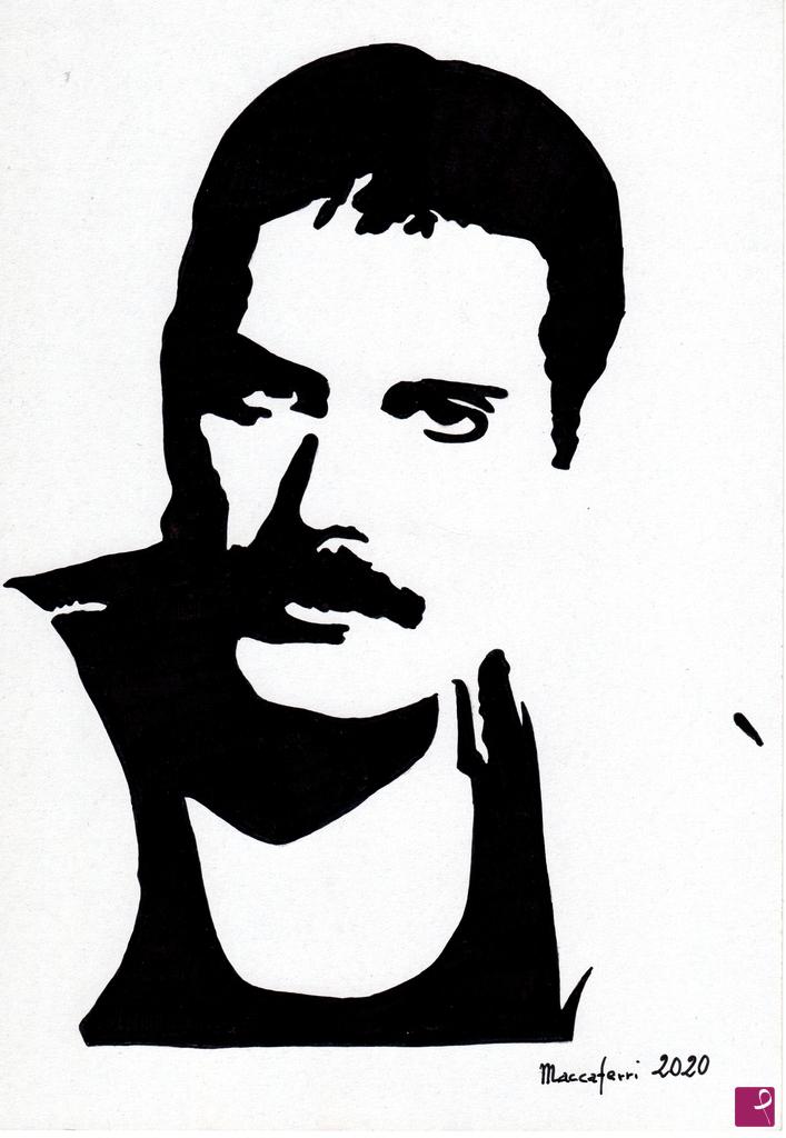 quadri in vendita online - Fred Mercury