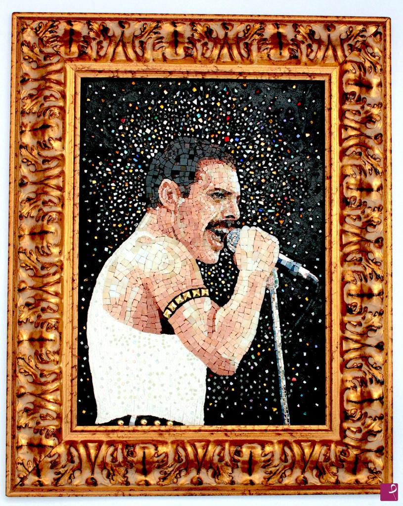 quadri in vendita online - *Freddie / I won't be a rockstar, I will be a legend*