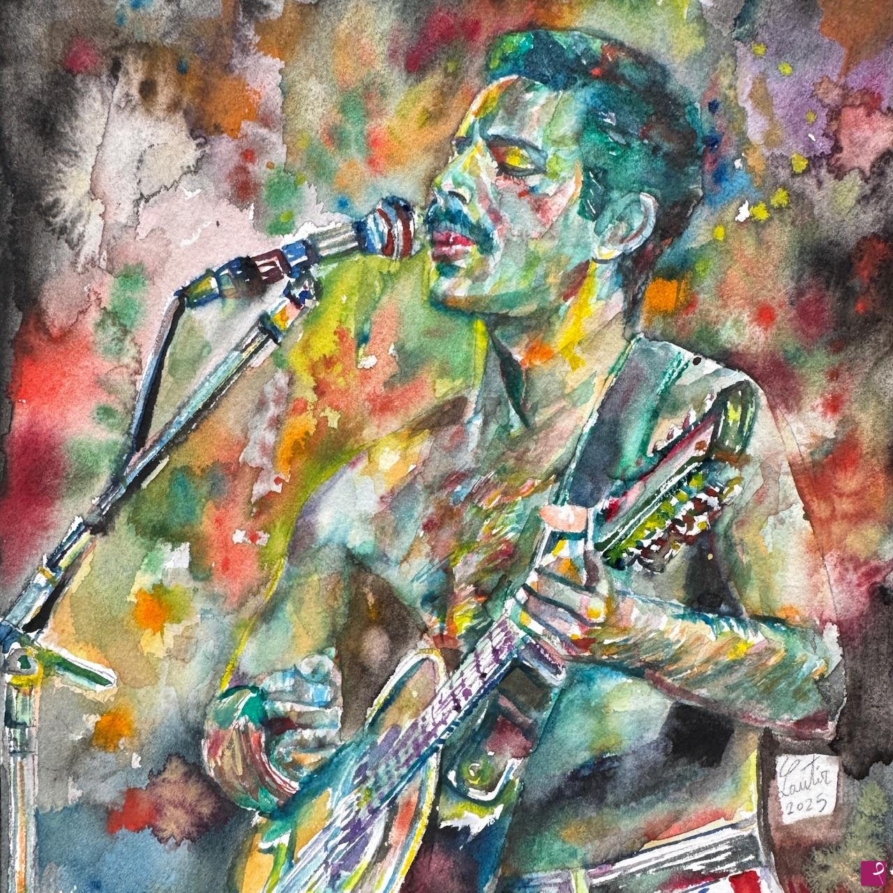 quadri in vendita online - FREDDIE MERCURY - QUEEN