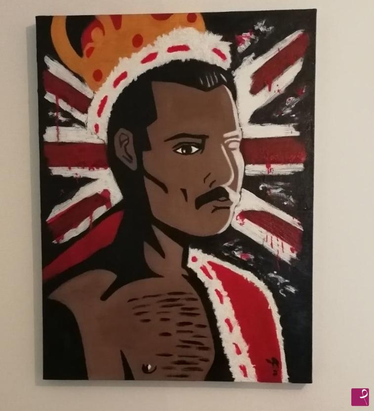 quadri in vendita online - Freddie Mercury 